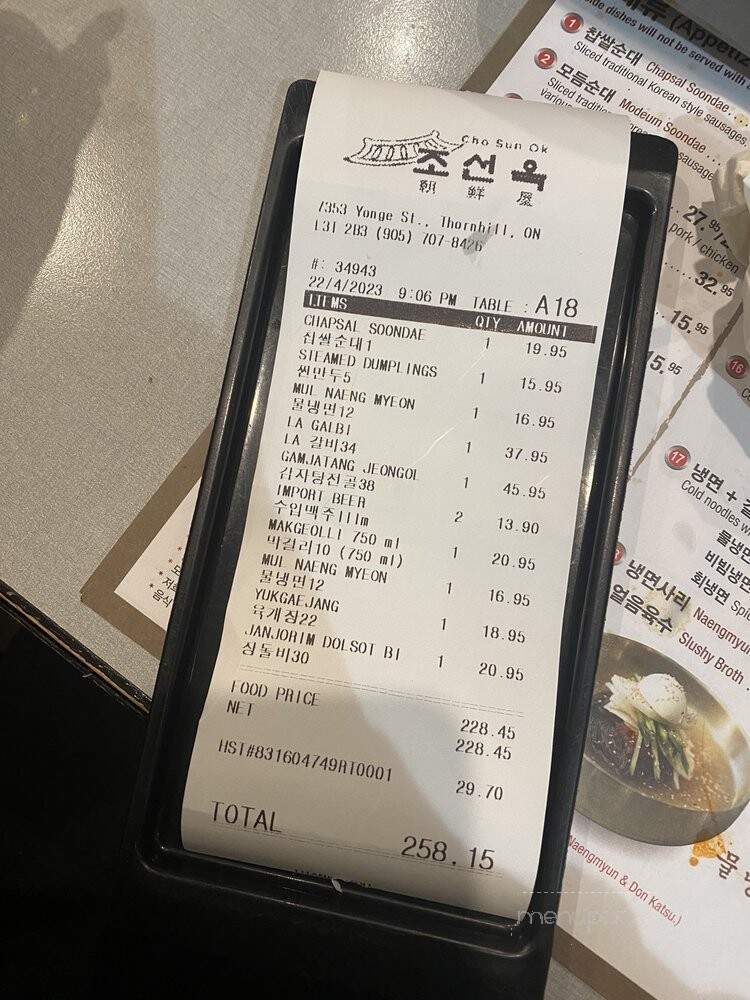 Cho Sun Ok - Markham, ON