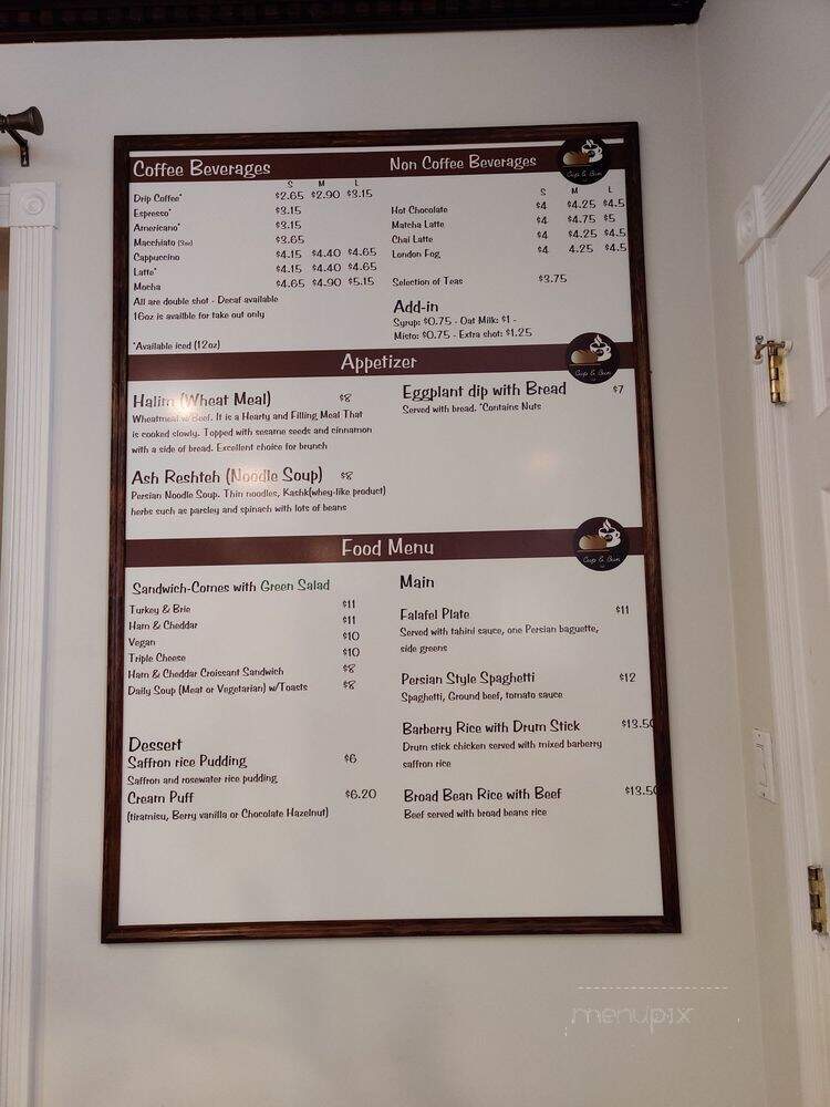 Mar y Tierra - Burnaby, BC menu_pic