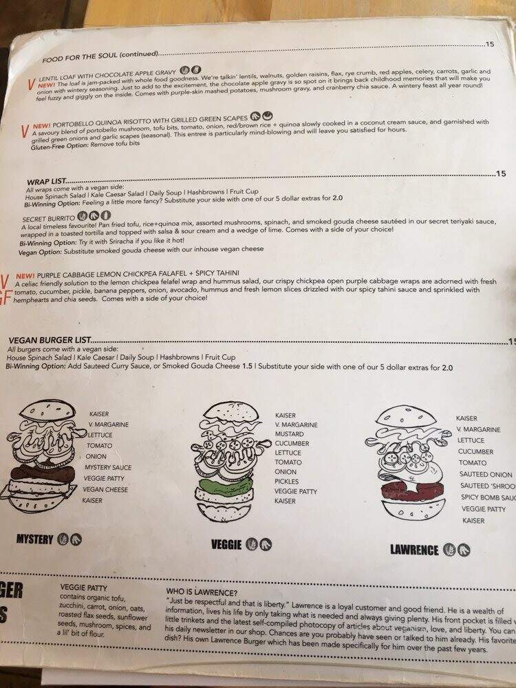 Cafe Mosaics-Garneau - Edmonton, AB menu_pic