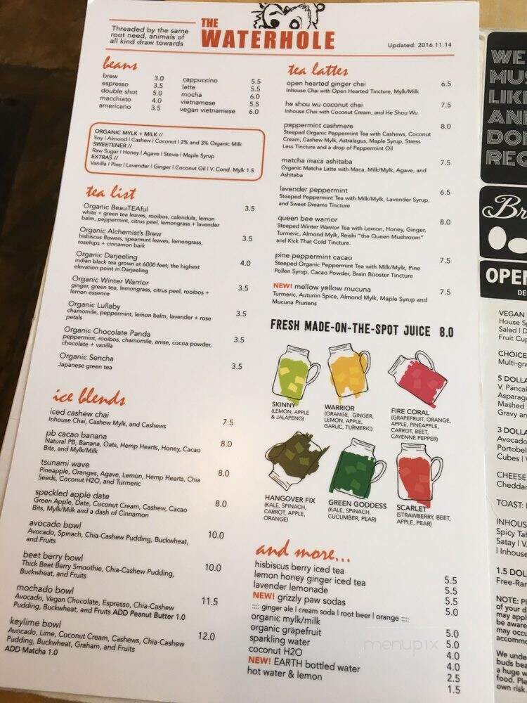 Cafe Mosaics-Garneau - Edmonton, AB menu_pic