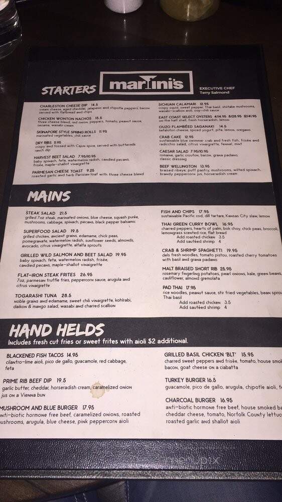 Miltons Restaurant - Kitchener, ON menu_pic