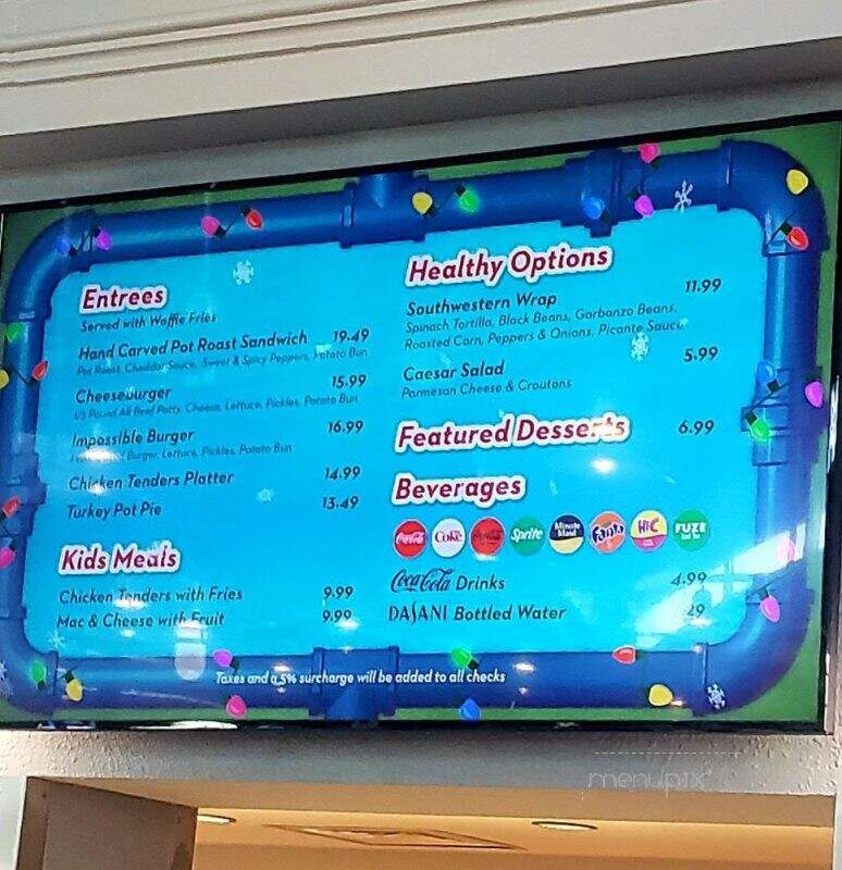 Explorer Cafe - Mississauga, ON menu_pic