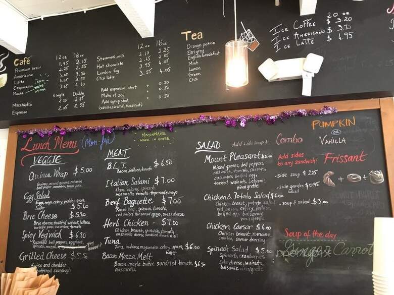 Swiss Bakery - Vancouver, BC menu_pic