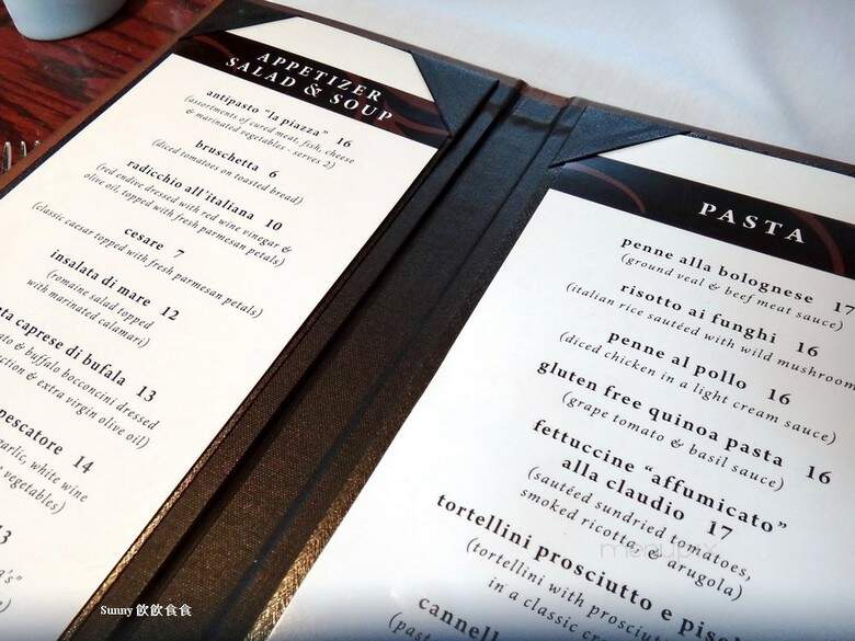 Dario's La Piazza - Vancouver, BC menu_pic