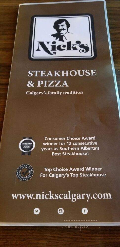 Nick's Steakhouse & Pizza - Calgary, AB