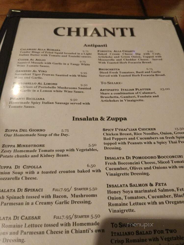 Chianti Cafe & Restaurant - Calgary, AB
