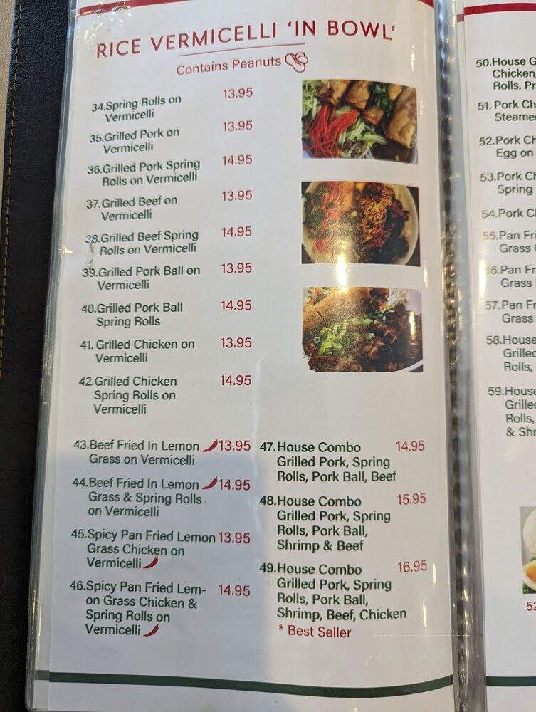 Calgary Trail Noodle House - Edmonton, AB menu_pic