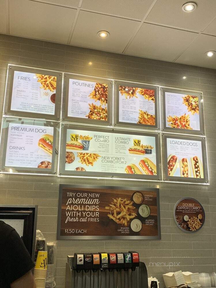 New York Fries - Grimsby, ON menu_pic