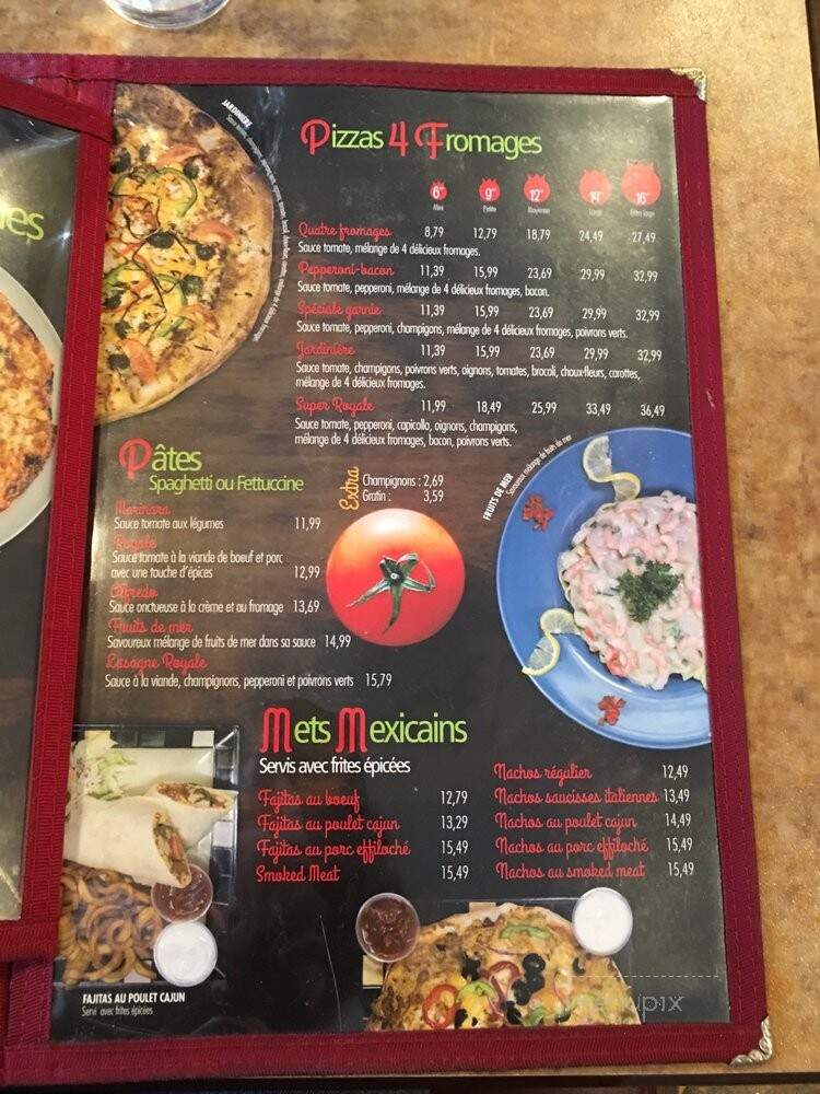 Pizza Royale - Quebec, QC menu_pic