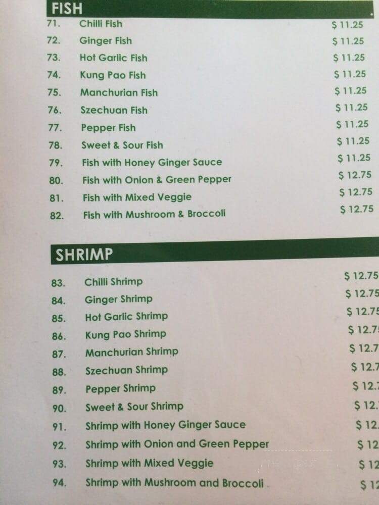 Everest Indian Cuisine - Toronto, ON menu_pic