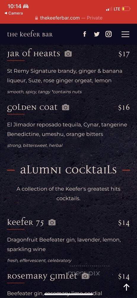 The Keefer Bar - Vancouver, BC