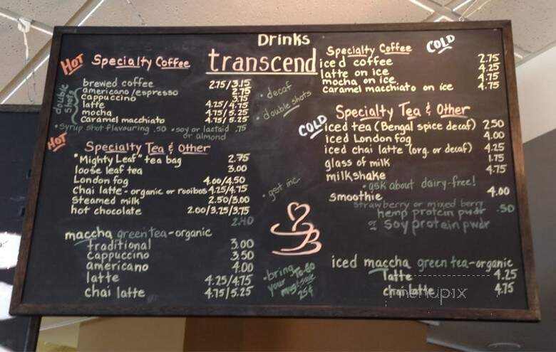 Gracious Goods Cafe - Edmonton, AB menu_pic