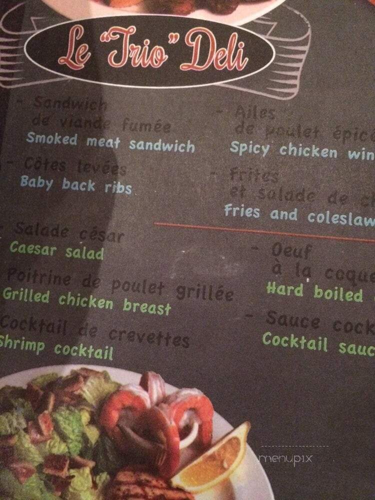 Hawgs Deli - Montreal, QC menu_pic