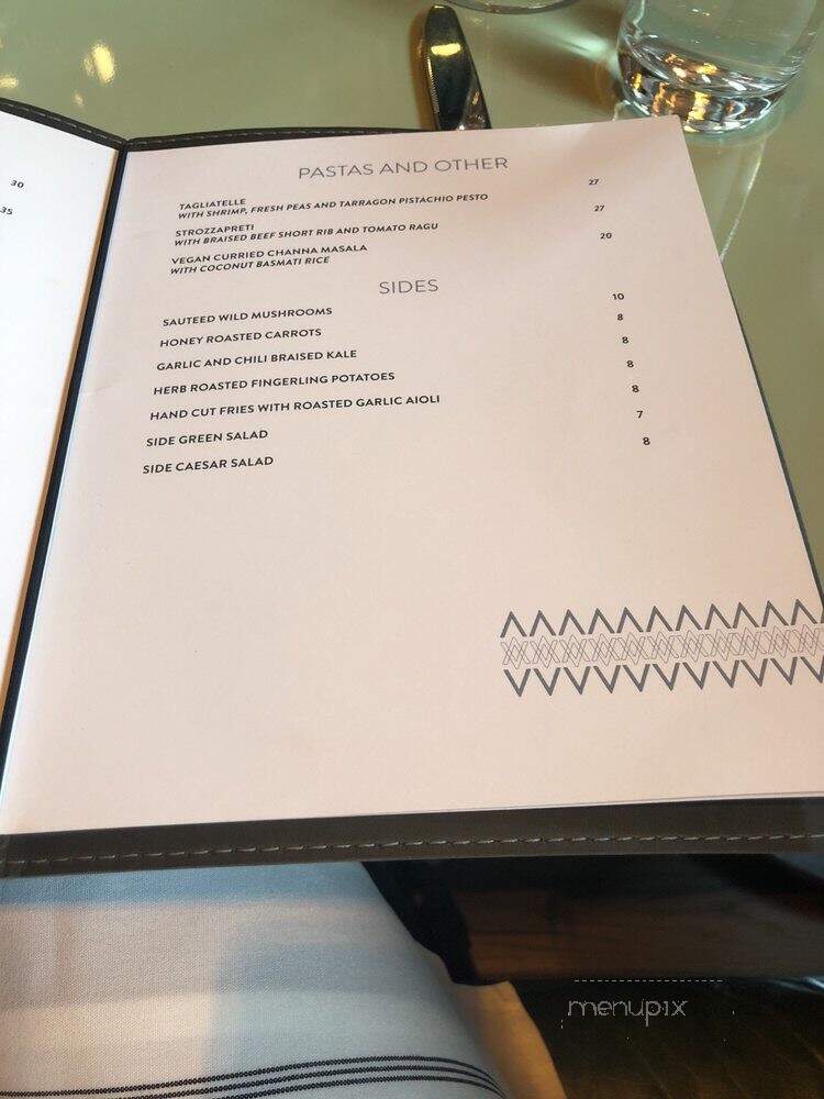 Chez Victor Restaurant And Bar - Toronto, ON menu_pic