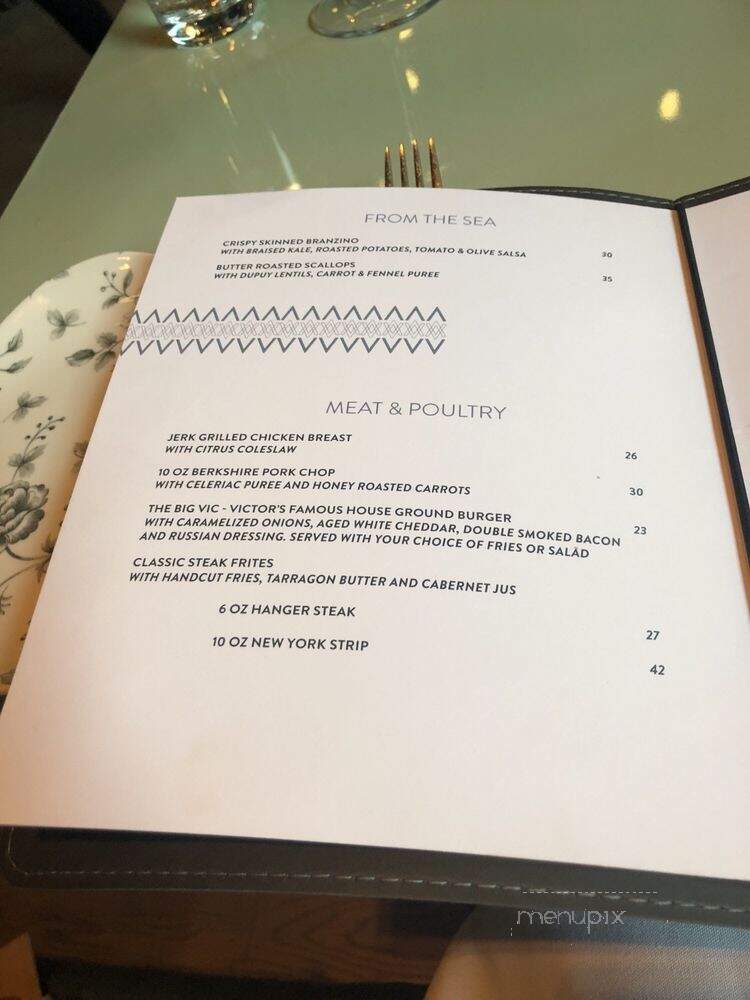 Chez Victor Restaurant And Bar - Toronto, ON menu_pic