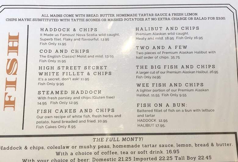 Donwood - Toronto, ON menu_pic