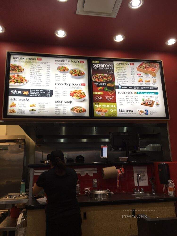 Edo Japan - Calgary, AB menu_pic