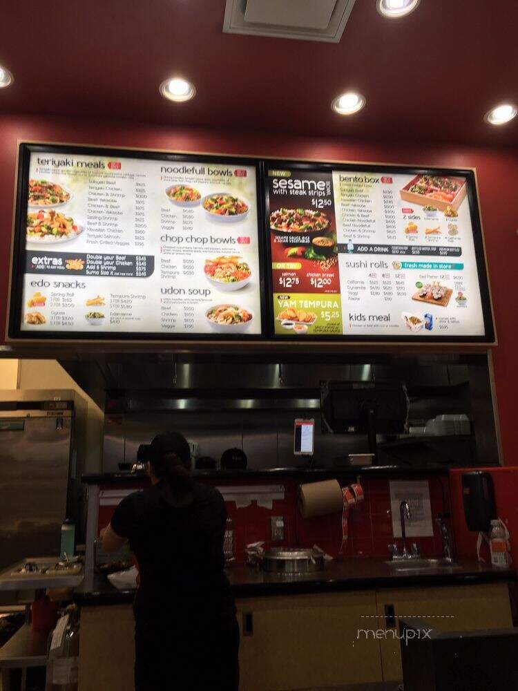 Edo Japan - Calgary, AB menu_pic