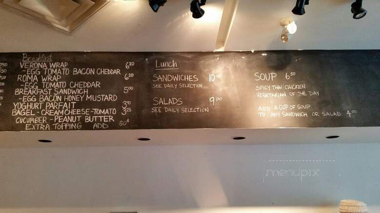 Caffe Rosso - Calgary, AB menu_pic