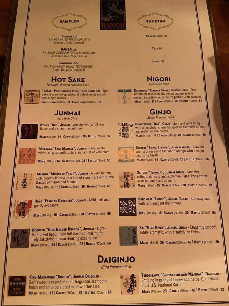 Restaurant Banzai Sushi Bar - Quebec, QC