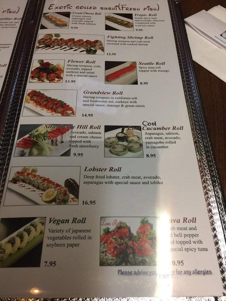 Kami Japanese - Surrey, BC menu_pic