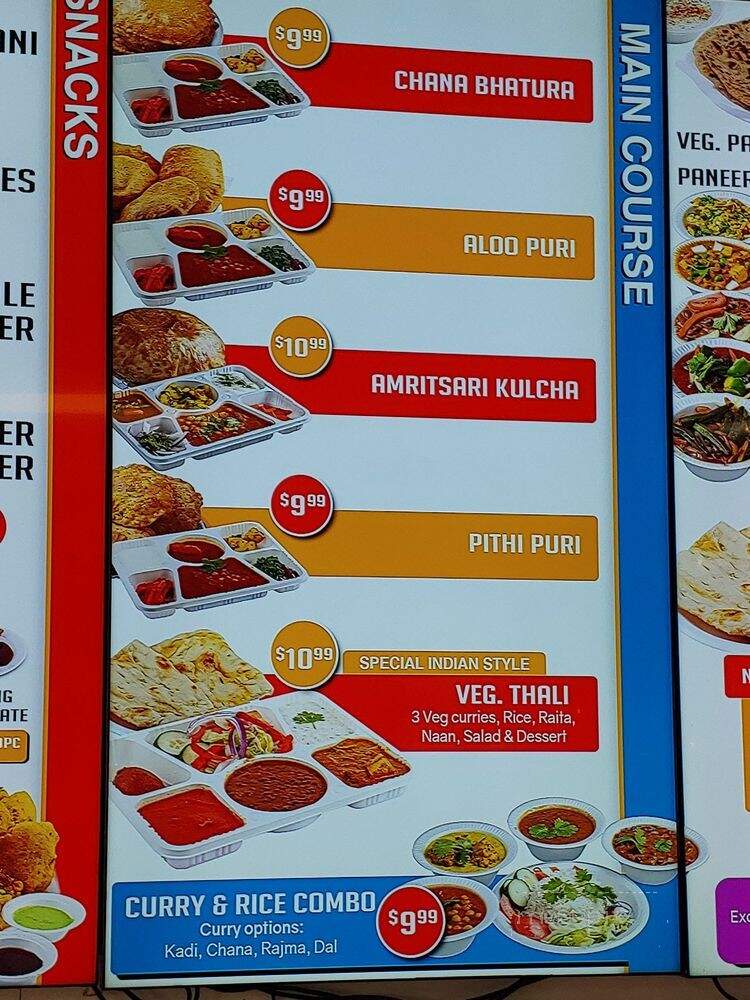 Raj Curry House - Mississauga, ON menu_pic