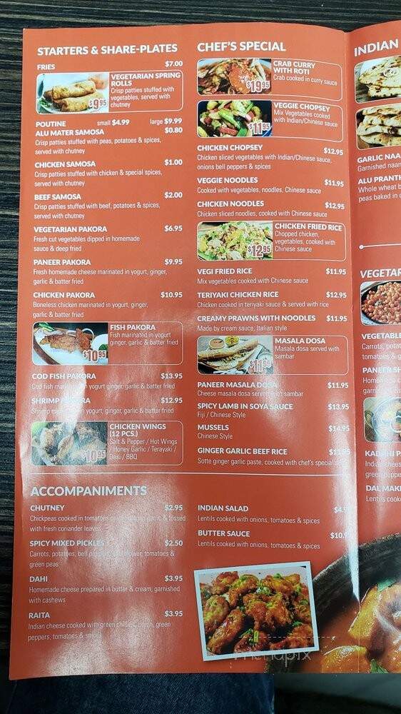 Bob & Al's Pizza - Burnaby, BC menu_pic