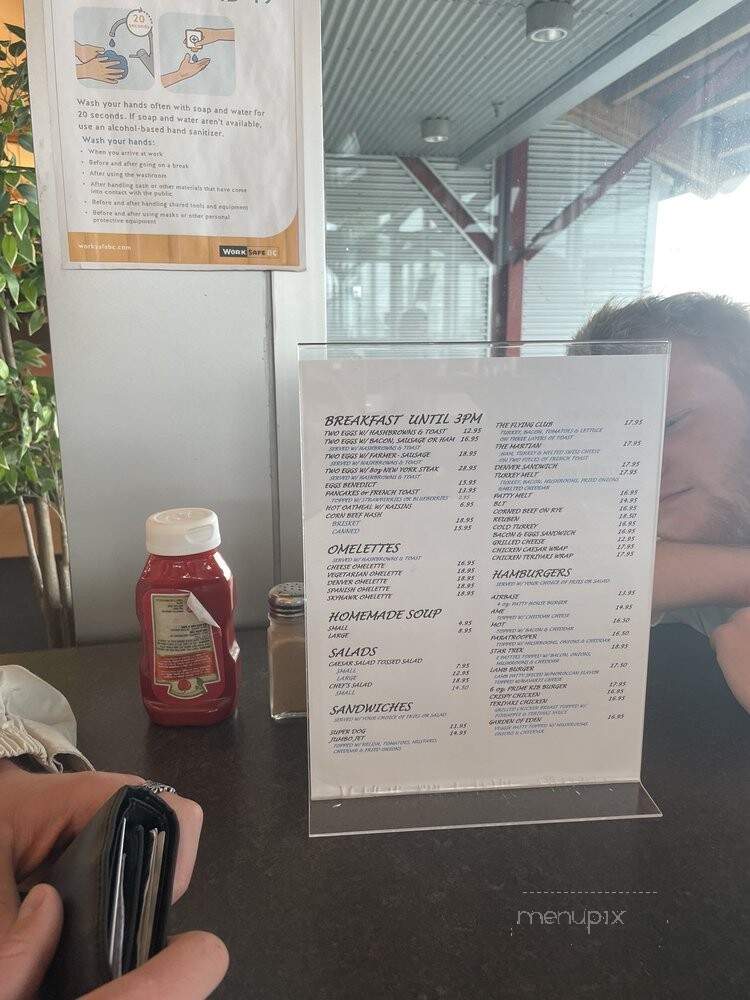 Sky Hawk - Delta, BC menu_pic