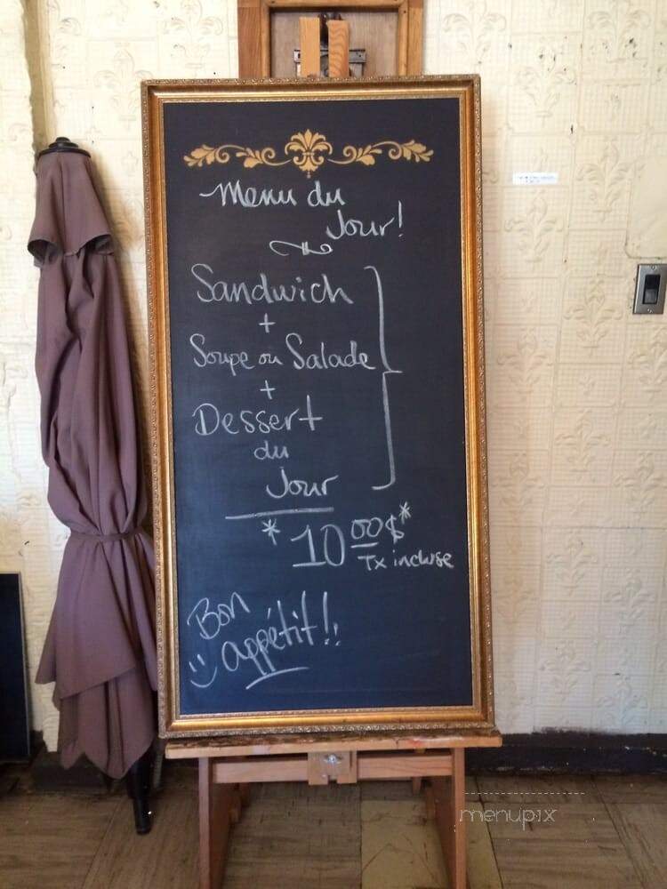 Cafe Mediclub - Montreal, QC menu_pic