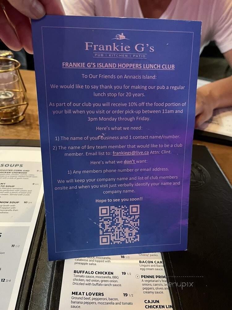 Frankie G's Boilerhouse - New Westminster, BC