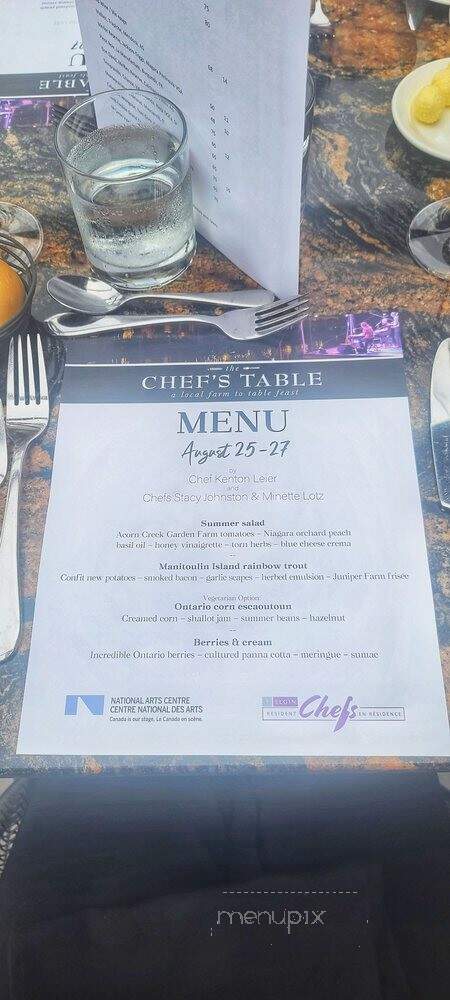 Le Cafe - Ottawa, ON menu_pic