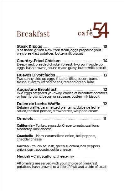 Cafe 54 - Brantford, ON menu_pic