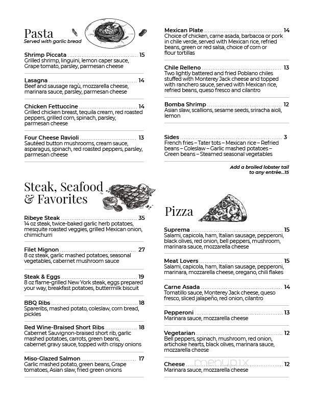 Cafe 54 - Brantford, ON menu_pic