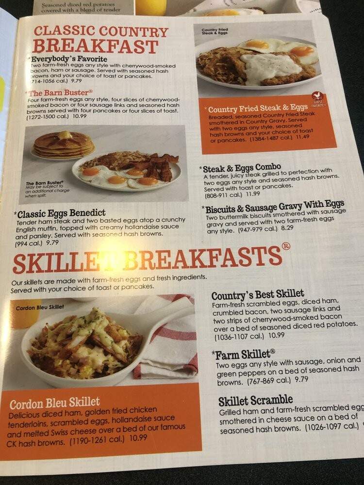 Northfork Country Kitchen - Chichester, QC menu_pic