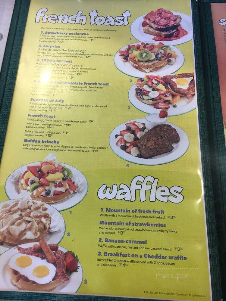 Cora's Breakfast & Lunch - Calgary, AB menu_pic