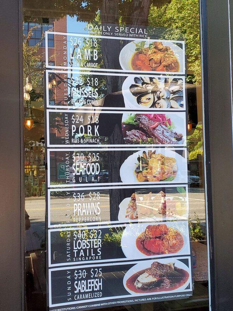 Banana Leaf In Kitsilano - Vancouver, BC menu_pic