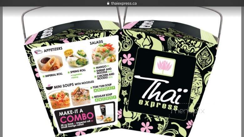 Thai Way Express - Abbotsford, BC menu_pic