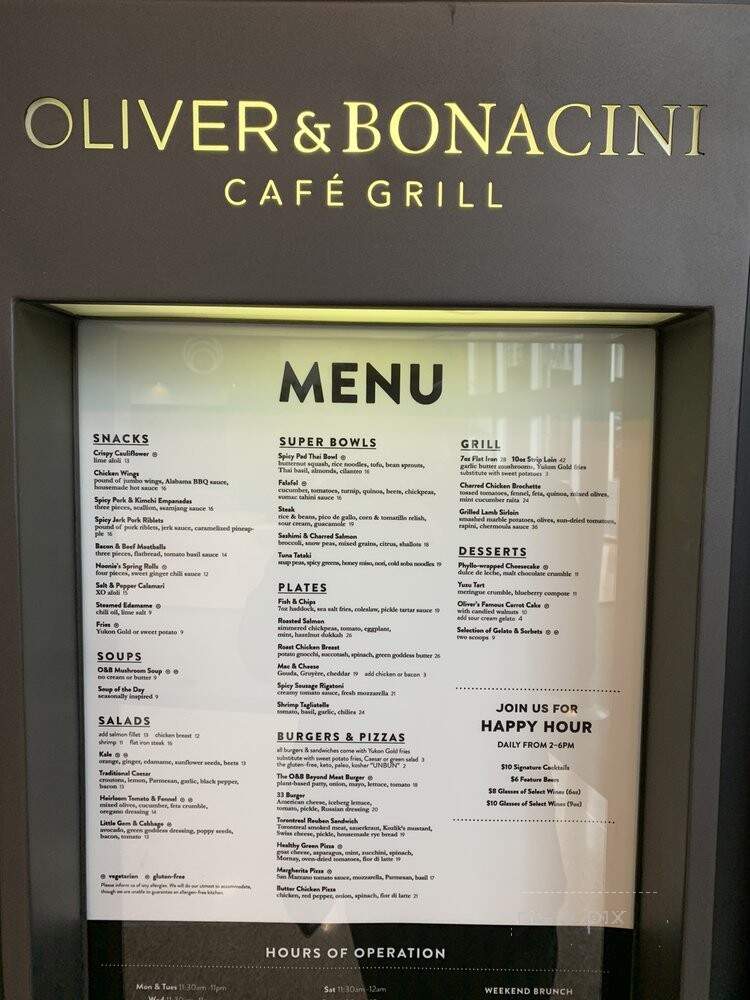 Oliver & Bonacini Cafe Grill - Toronto, ON