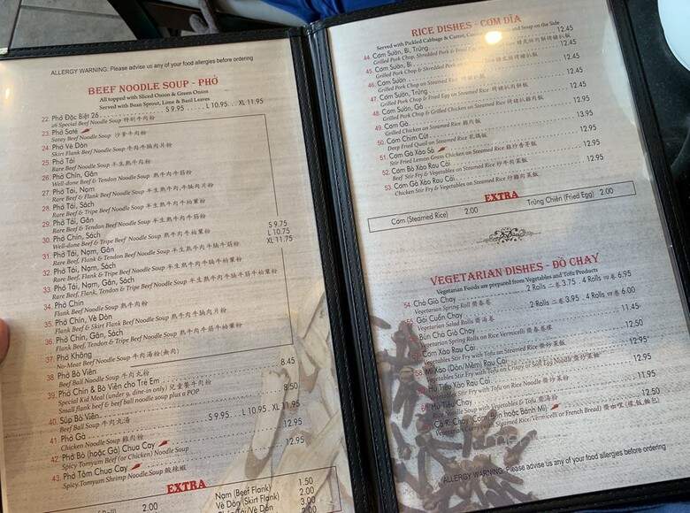 King of Oriental Restaurant - Calgary, AB menu_pic
