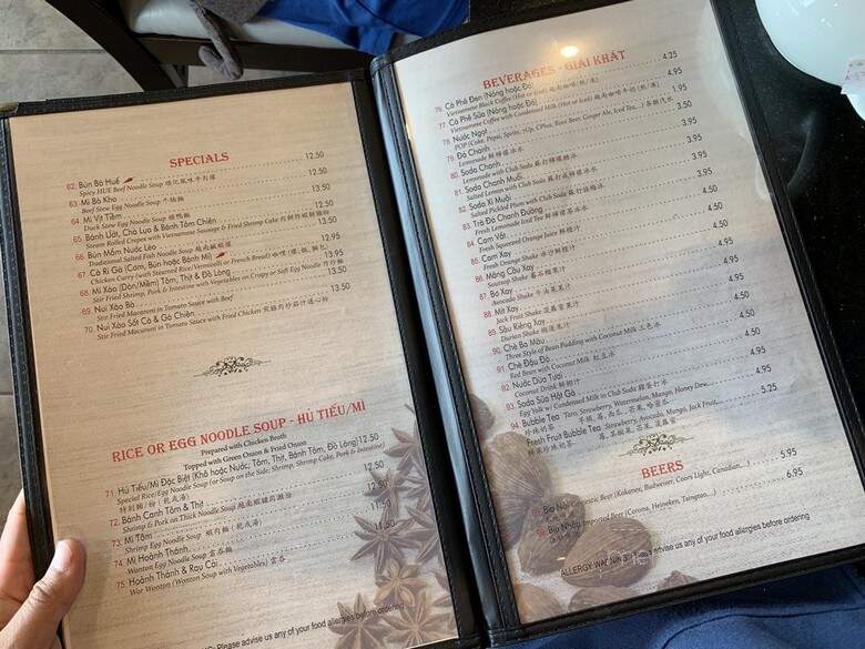 King of Oriental Restaurant - Calgary, AB menu_pic
