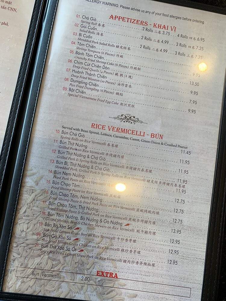 King of Oriental Restaurant - Calgary, AB menu_pic