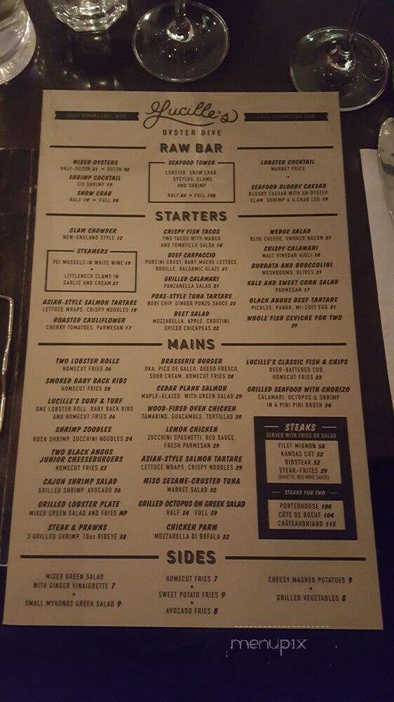Lucille's Oyster Dive - Montreal, QC