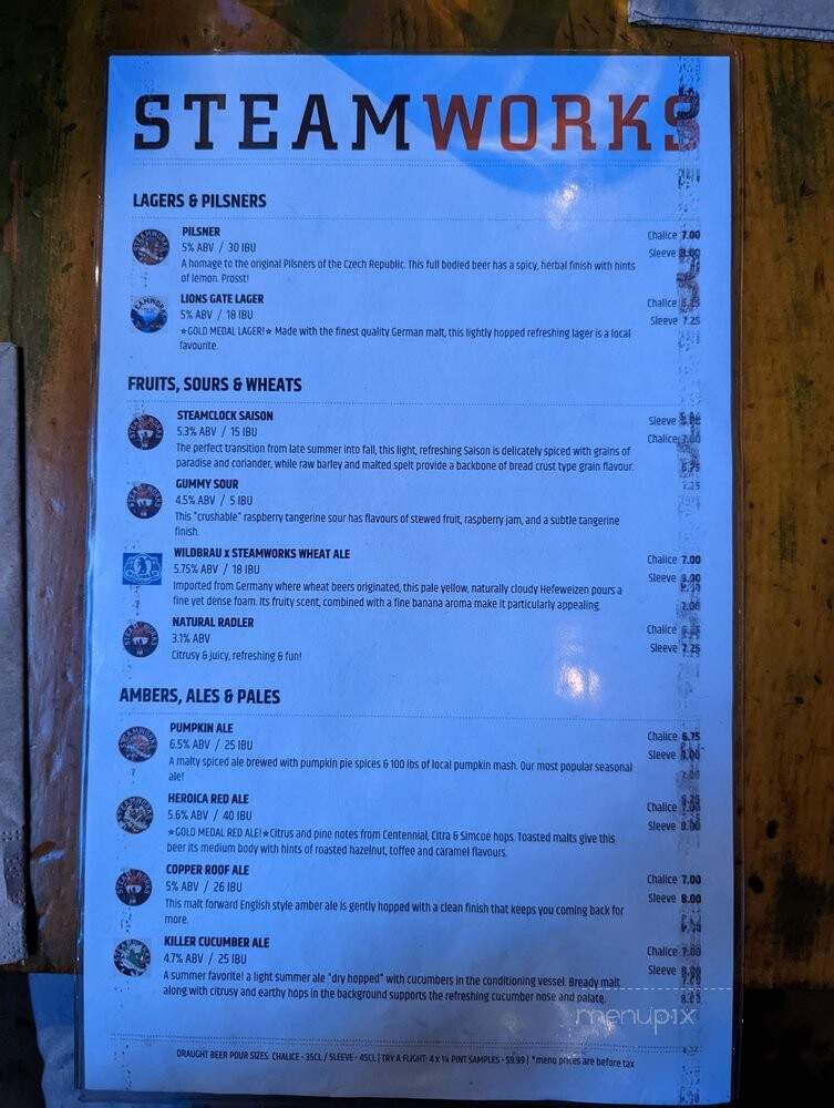Steamworks Brewing Company - Vancouver, BC