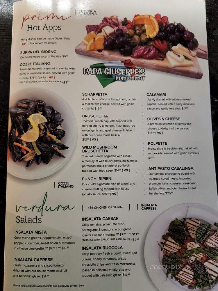 Papa Georgios Express - Trois-Rivieres, QC menu_pic