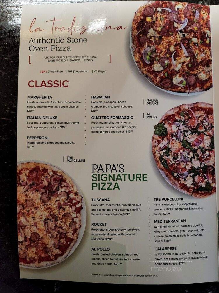 Papa Georgios Express - Trois-Rivieres, QC menu_pic