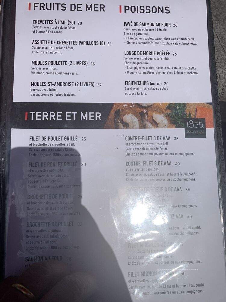 Resto Pub le St-Ambroise - Granby, QC menu_pic