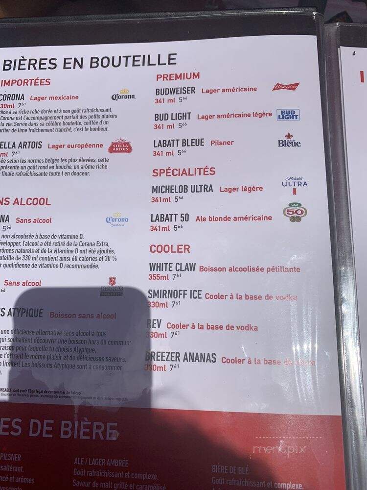 Resto Pub le St-Ambroise - Granby, QC menu_pic