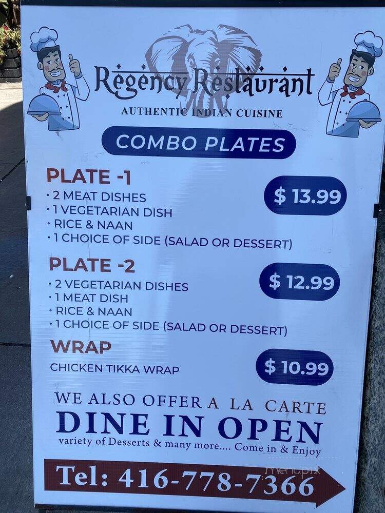 Regency Restaurant Inc - Toronto, ON