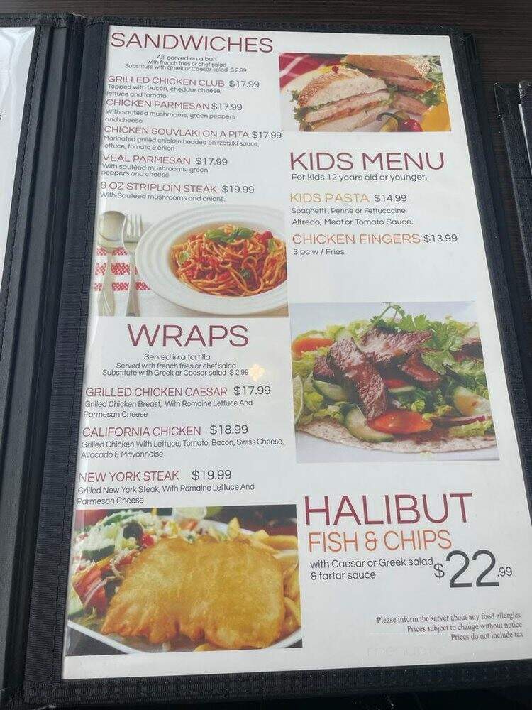 Enzo's Two Guys From Italy - Mississauga, ON menu_pic