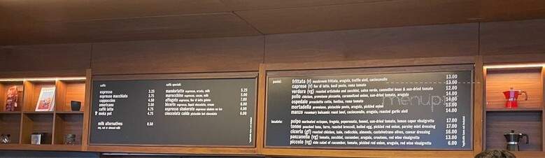 Giovane - Vancouver, BC menu_pic